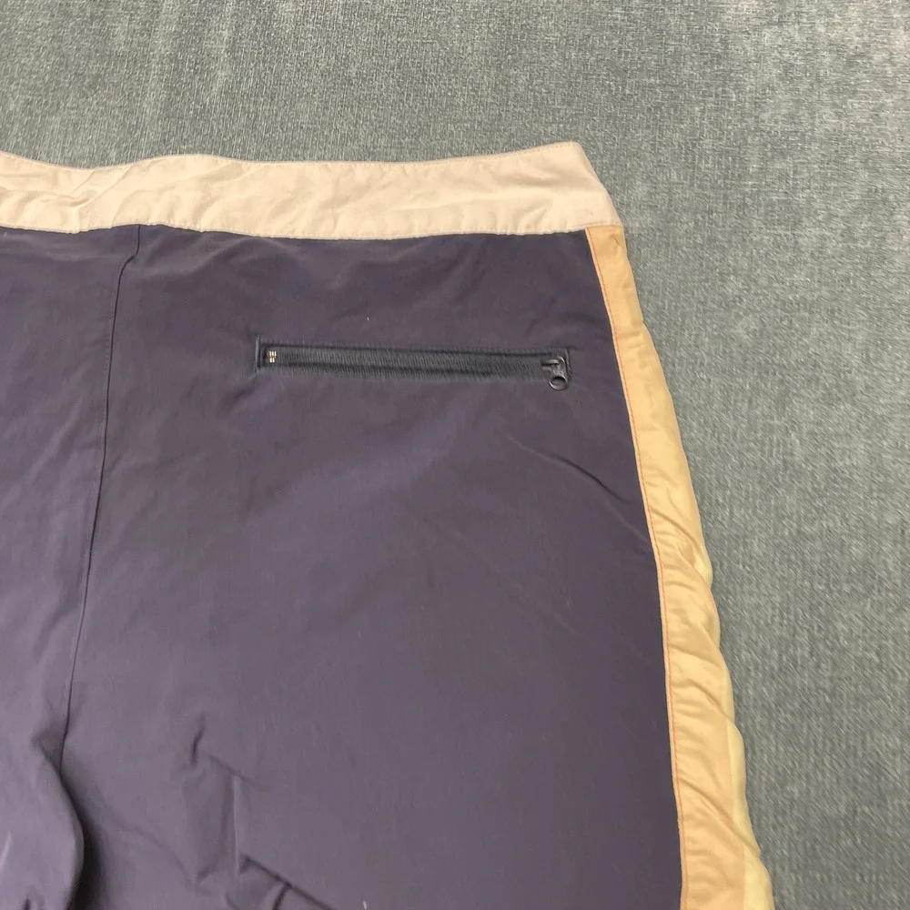 Marine Layer Board Shorts Mens 34 Navy Blue Drawstring Waist Flat Front Summer